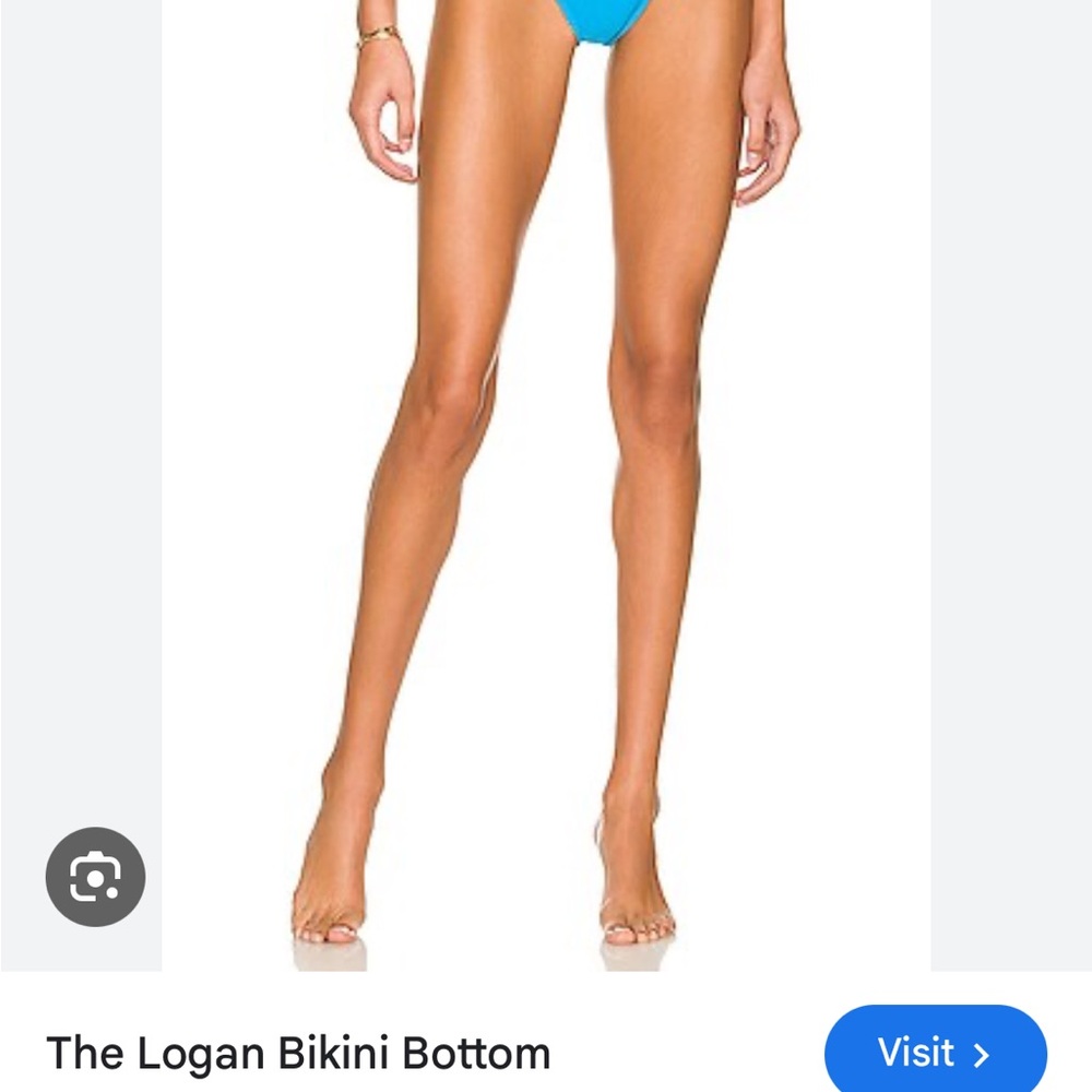 Solid & Striped Pink Bikini Bottom Swimwear - image 4